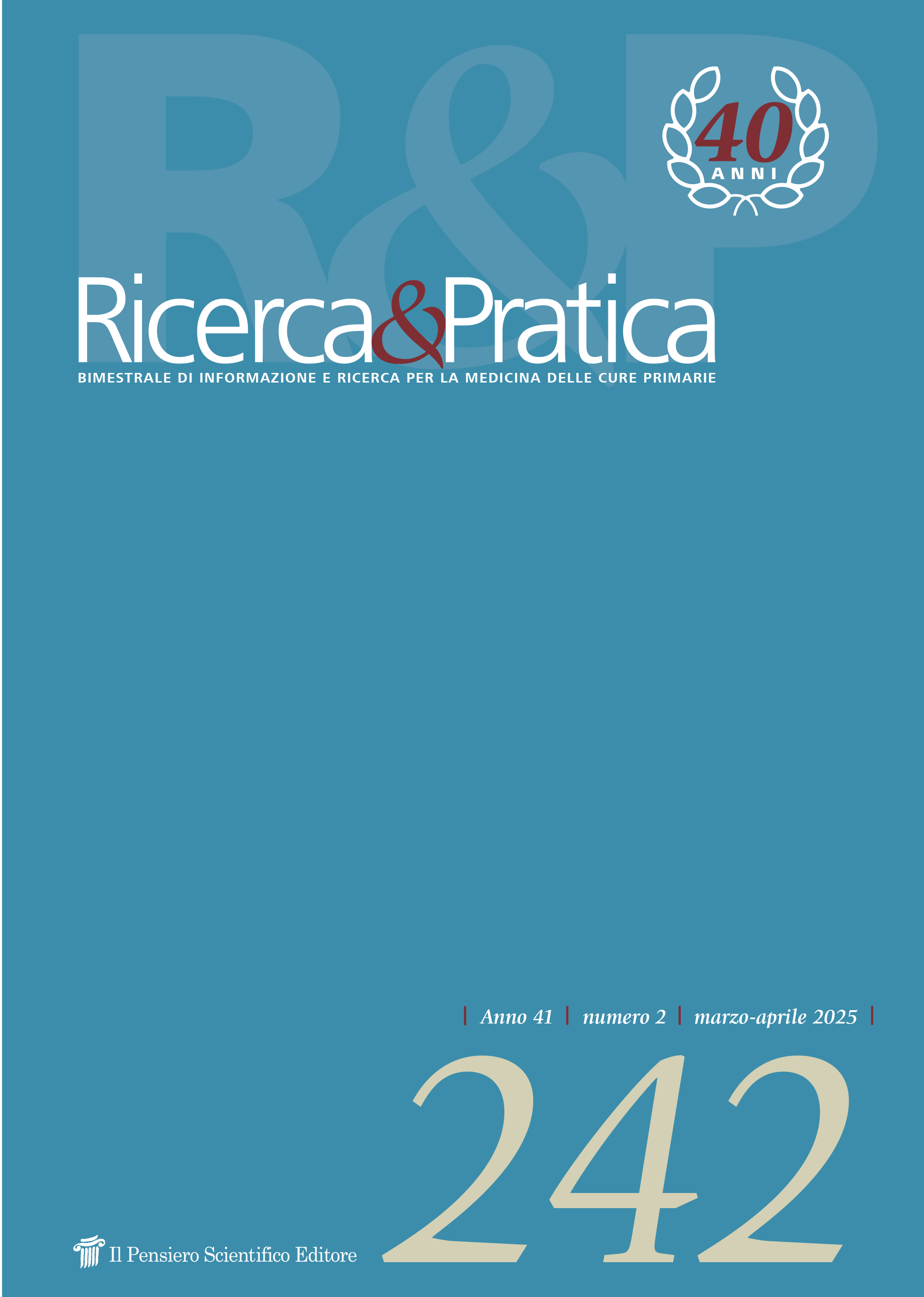 2025 Vol. 41 N. 2 Marzo-Aprile