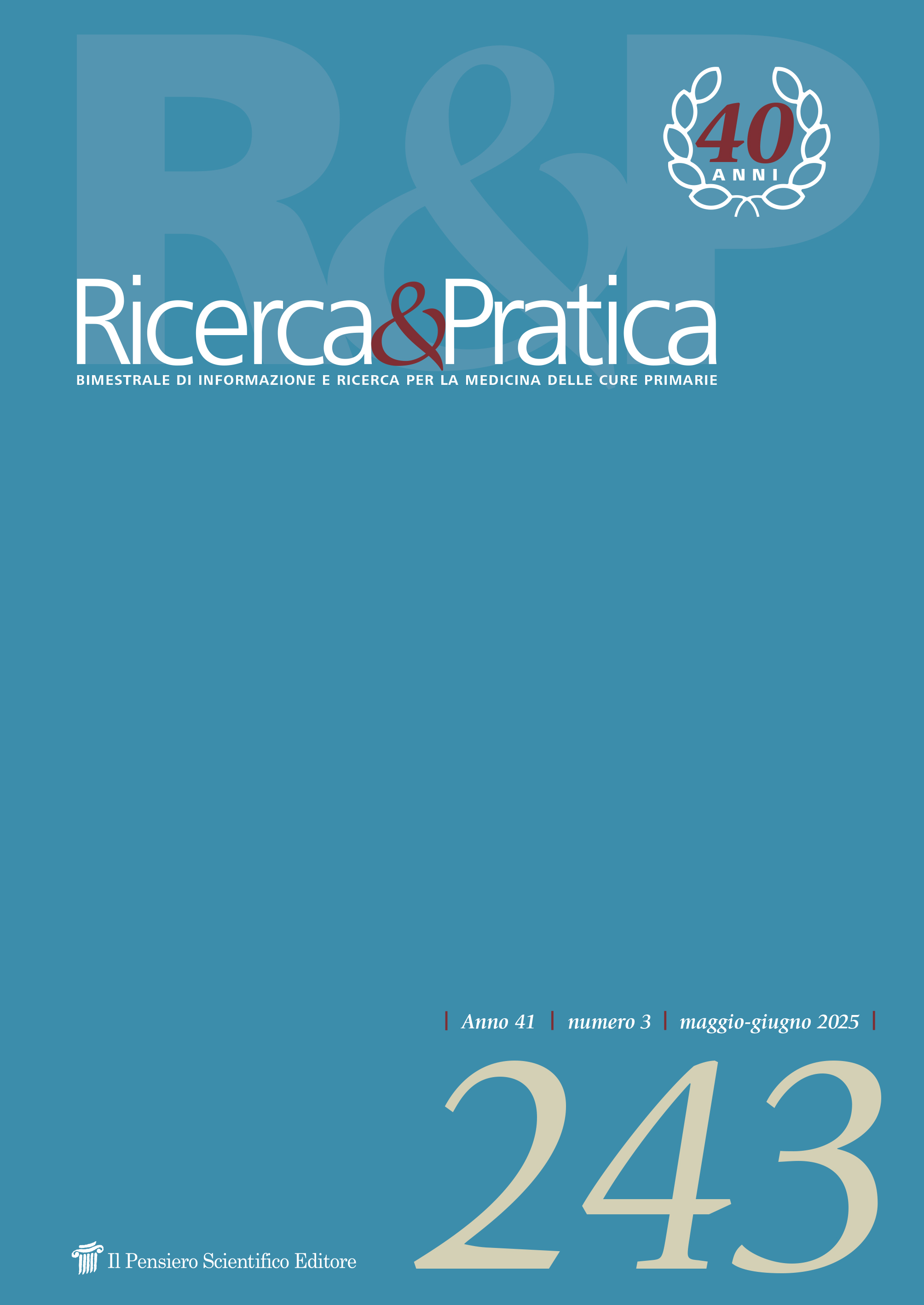 2025 Vol. 41 N. 3 Maggio-Giugno
