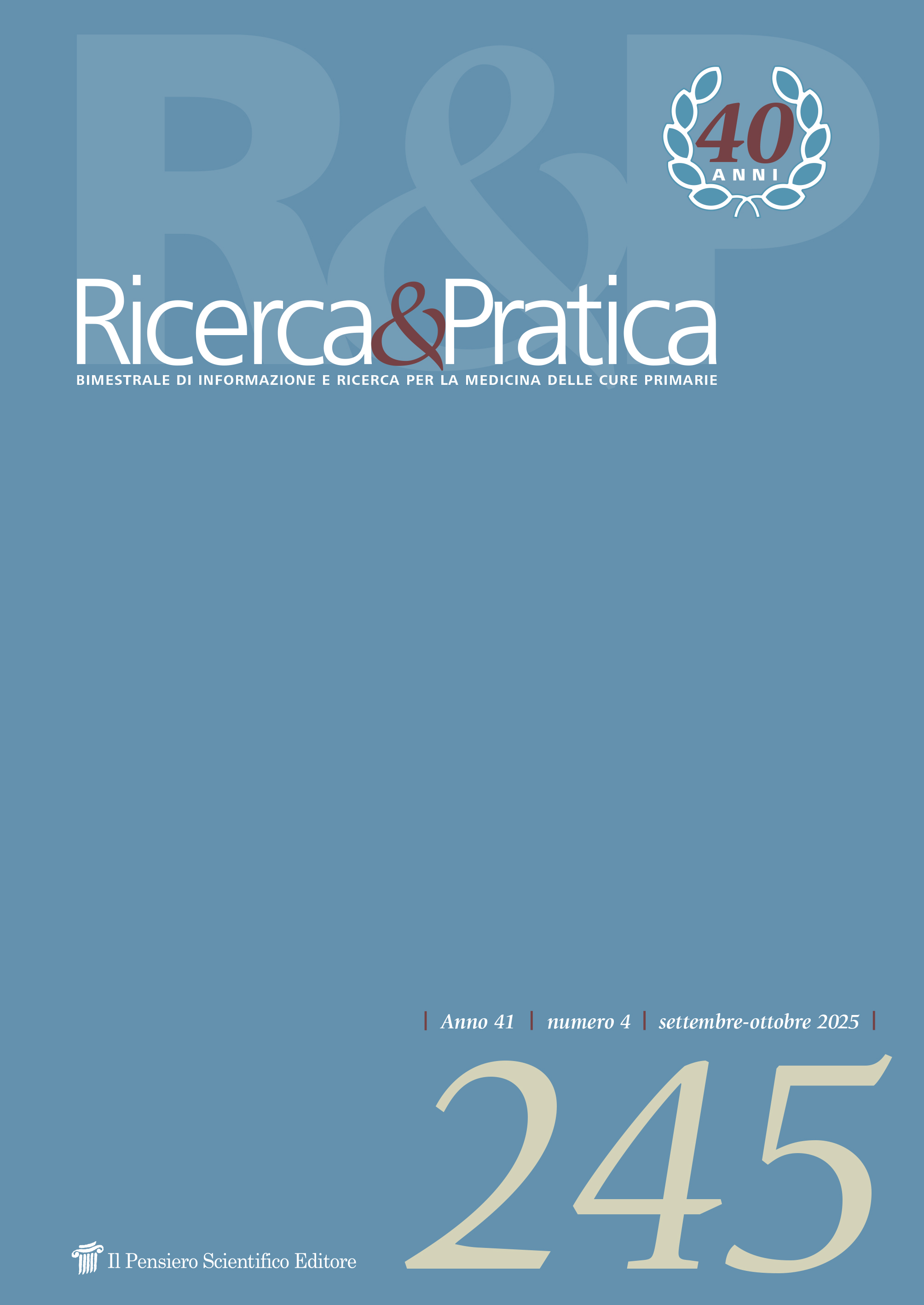 2025 Vol. 41 N. 5 Settembre-Ottobre