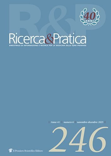 2025 Vol. 41 N. 6 Novembre-Dicembre